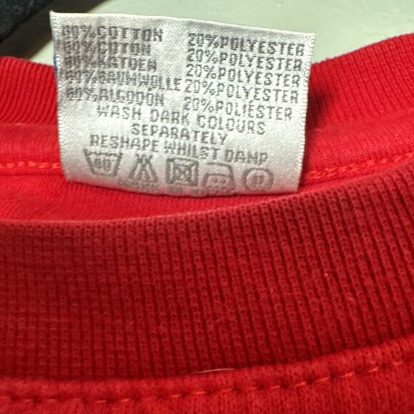 Starworld University‎ Of London Red Sweatshirt Men’s / Adult Size Medium - Picture 5 of 10